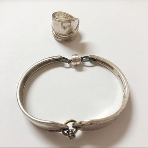 Spoon Ring and Bracelet
